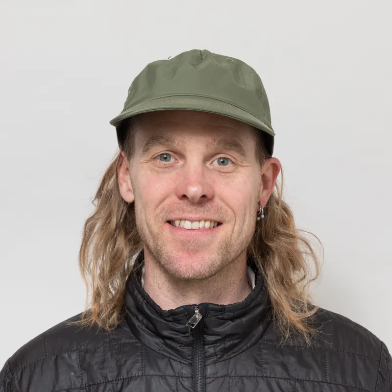 Power Goods Nylon Surf Cap Olive-1