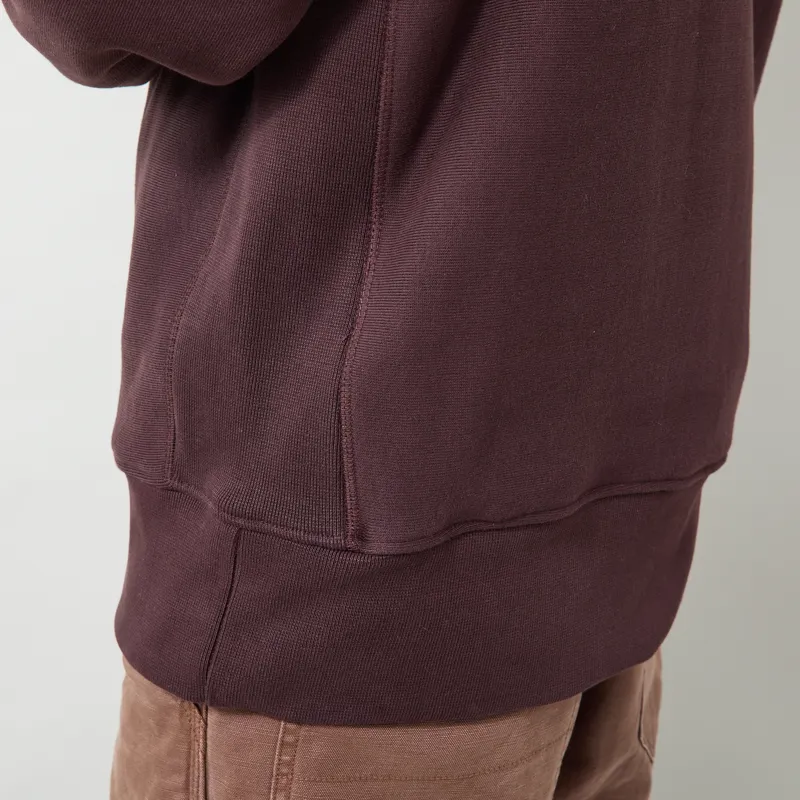 Power Goods Super Weight Rugby Sweat Coffee-4
