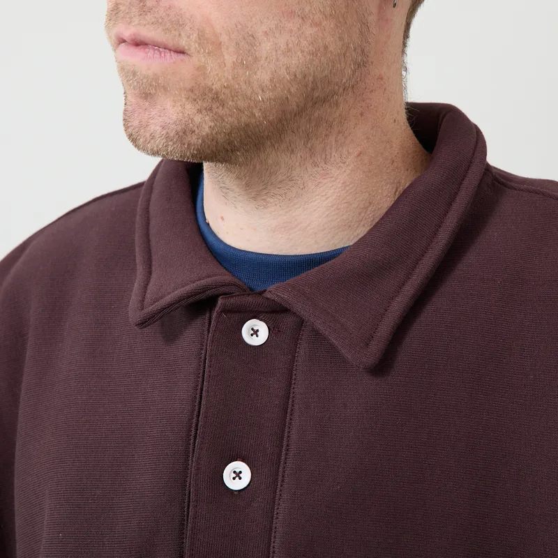 Power Goods Super Weight Rugby Sweat Coffee-5