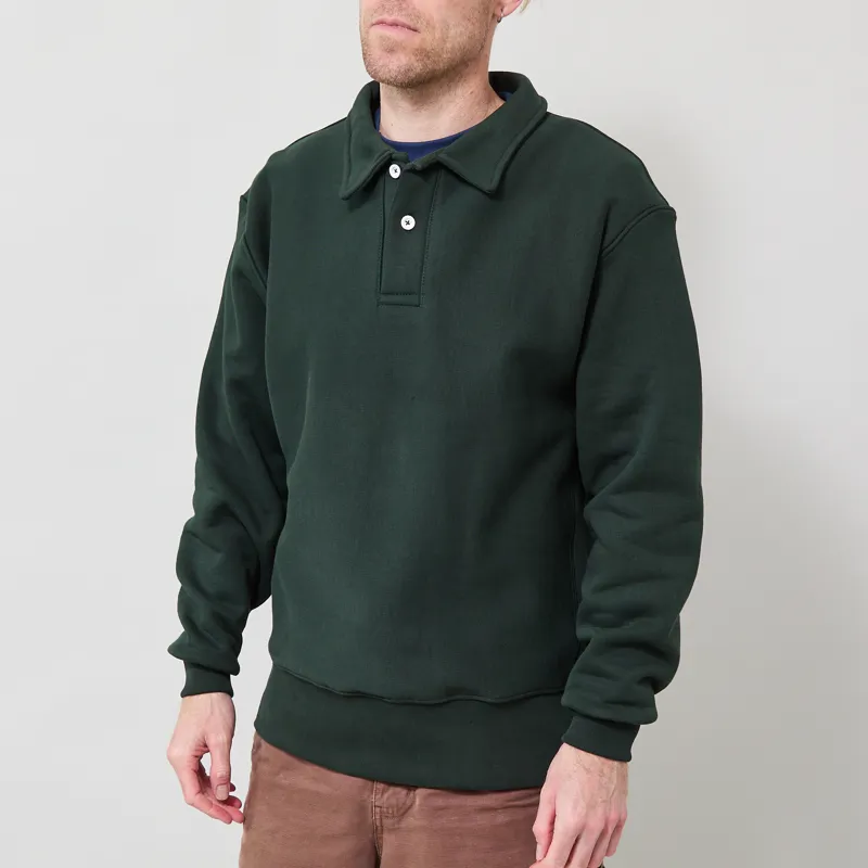 Power Goods Super Weight Rugby Sweat Forest