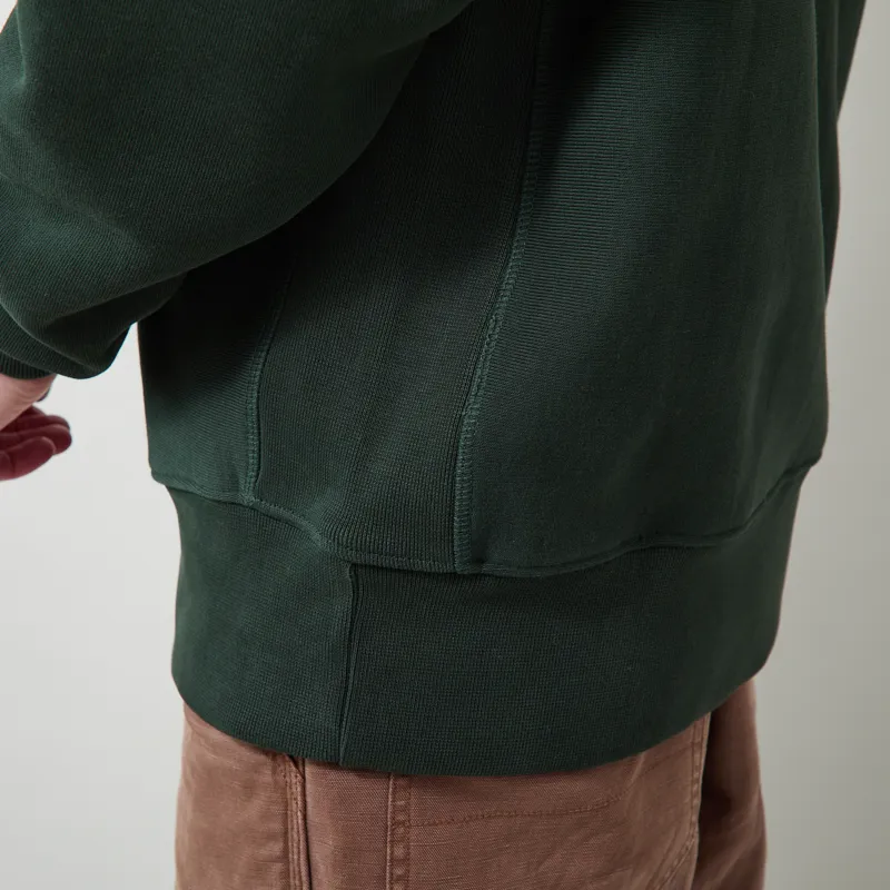 Power Goods Super Weight Rugby Sweat Forest-9