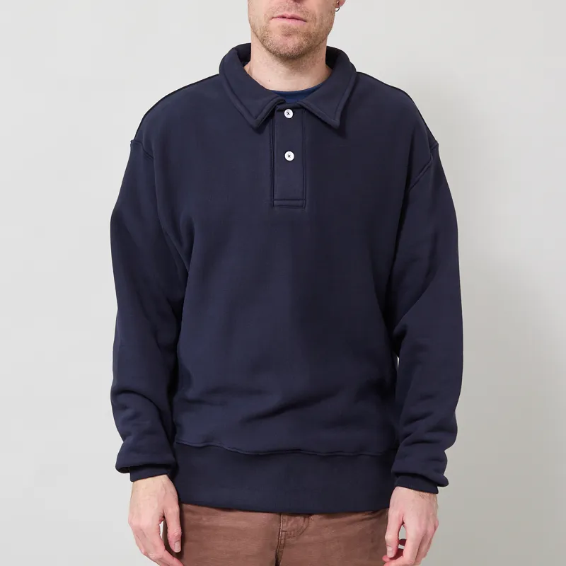 Power Goods Super Weight Rugby Sweat Navy