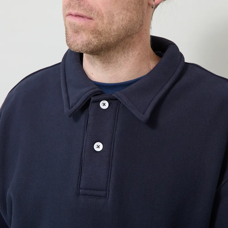 Power Goods Super Weight Rugby Sweat Navy-4