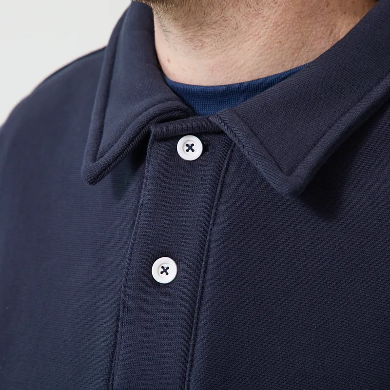 Power Goods Super Weight Rugby Sweat Navy-5