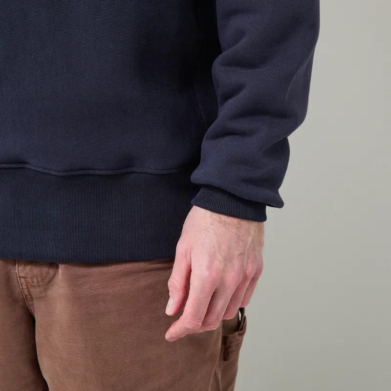 Power Goods Super Weight Rugby Sweat Navy-6