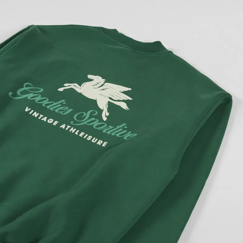 Goodies Sportive Premium Crewneck Green-2