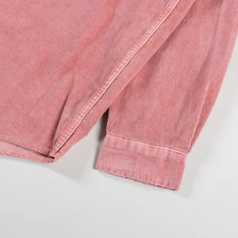 Kappy Design Pigment Corduroy Shirt Dusty Pink-7