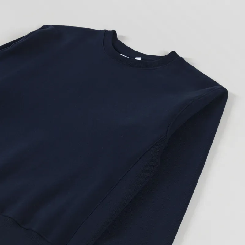Power Goods Super Weight Crewneck Sweatshirt Navy-2