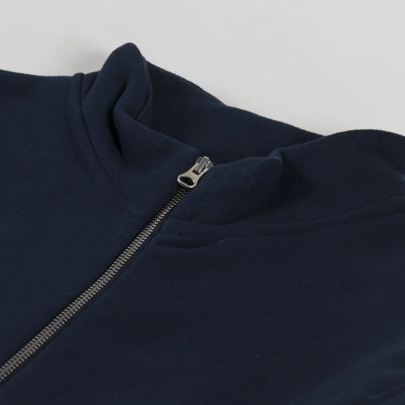 Power Goods Super Weight Quarter Zip Navy-4