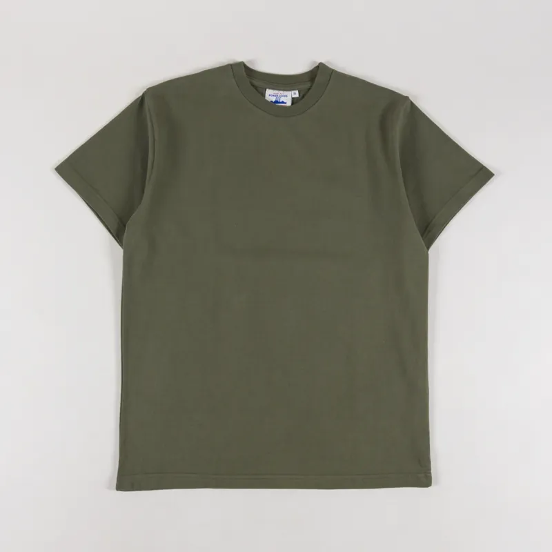 Power Goods Super Weight T Shirt Olive