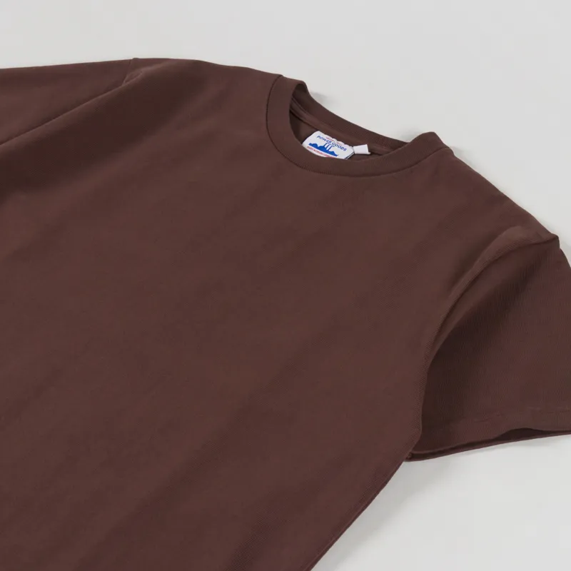 Power Goods Super Weight T Shirt Brown-1