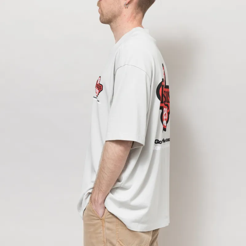 Goodies Sportive Pigeon T Shirt Grey-2