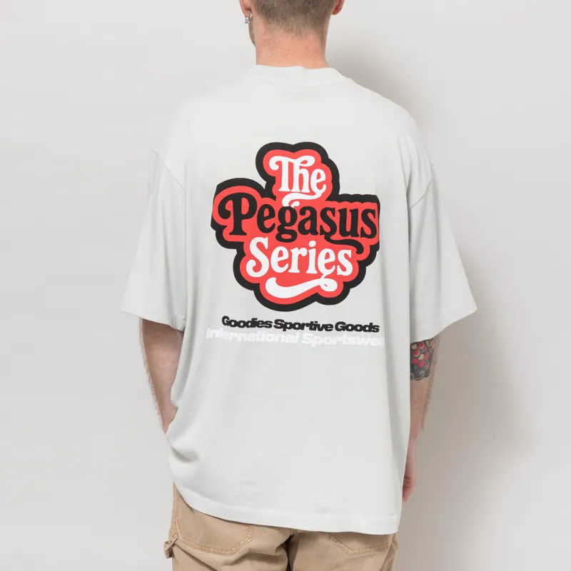 Goodies Sportive Pigeon T Shirt Grey-3