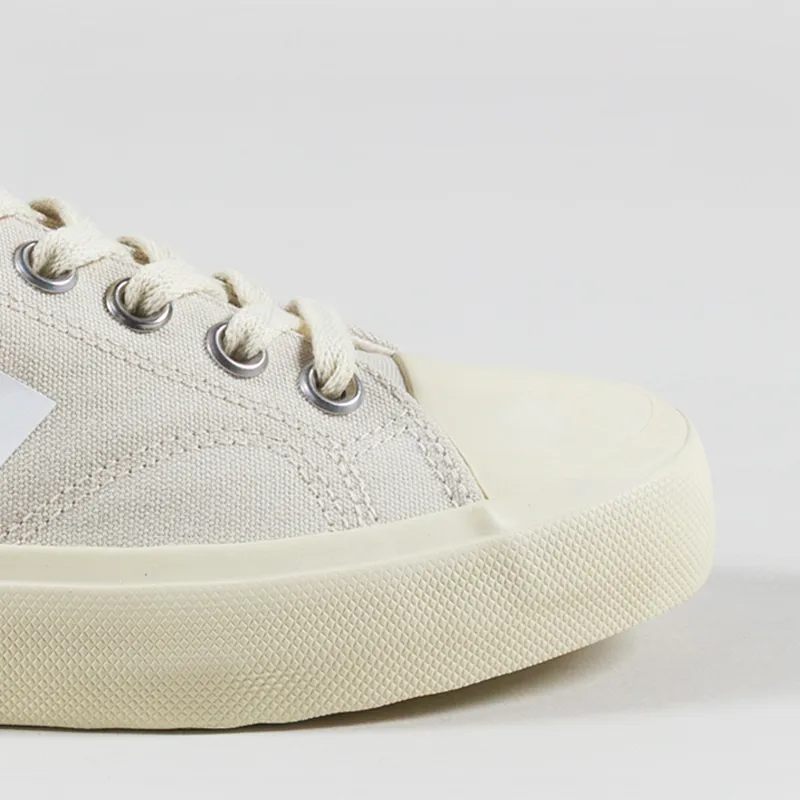 Veja Womens Wata II Low Canvas Shoes Pierre White-5