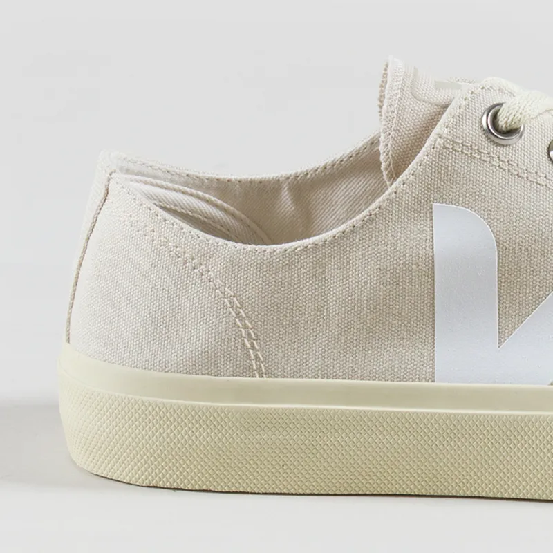 Veja Wata II Low Canvas Shoes Pierre White-4