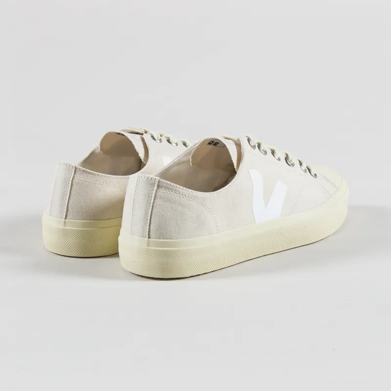 Veja Wata II Low Canvas Shoes Pierre White-1
