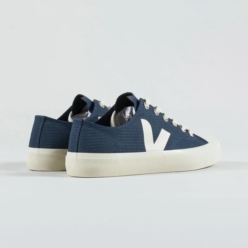 Veja Womens Wata II Low Ripstop Shoes Nautico Pierre-1