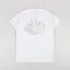 Magenta Plant T Shirt White