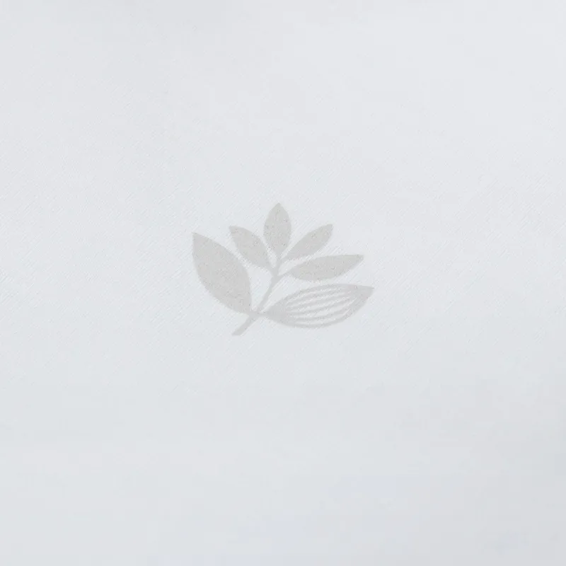 Magenta Plant T Shirt White-5