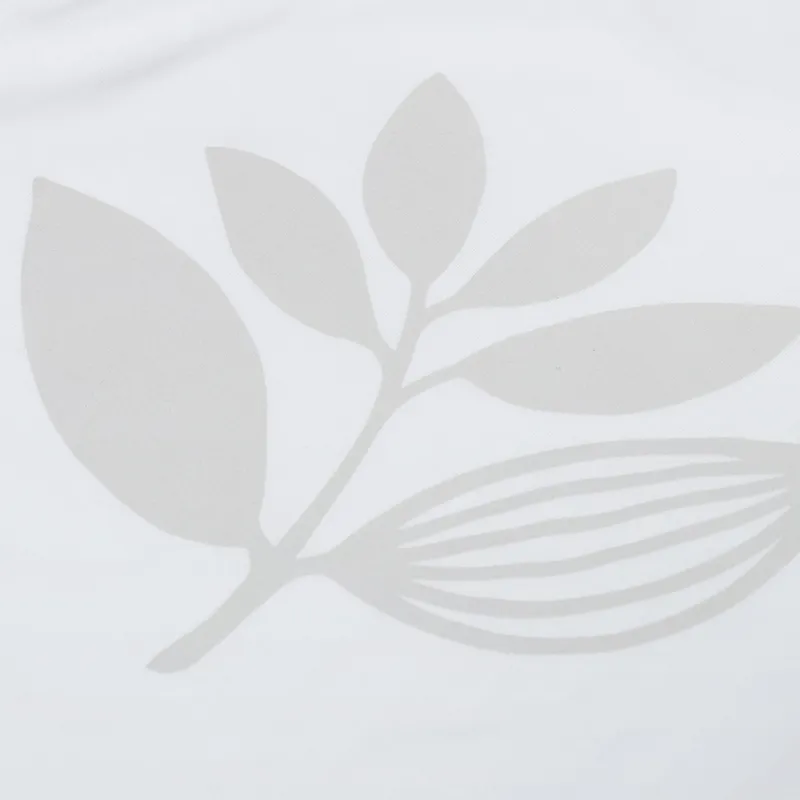 Magenta Plant T Shirt White-4