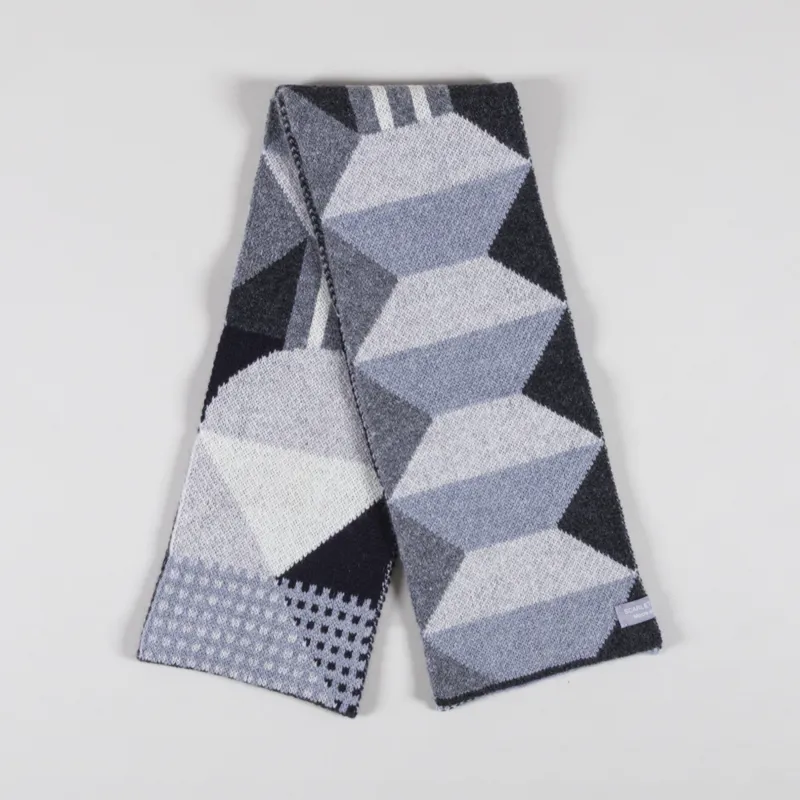 Scarlet Knitwear Womens Playground Scarf Grey