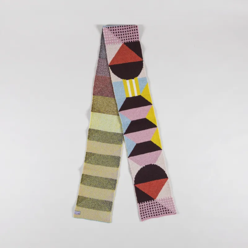 Scarlet Knitwear Womens Playground Scarf Yellow-1