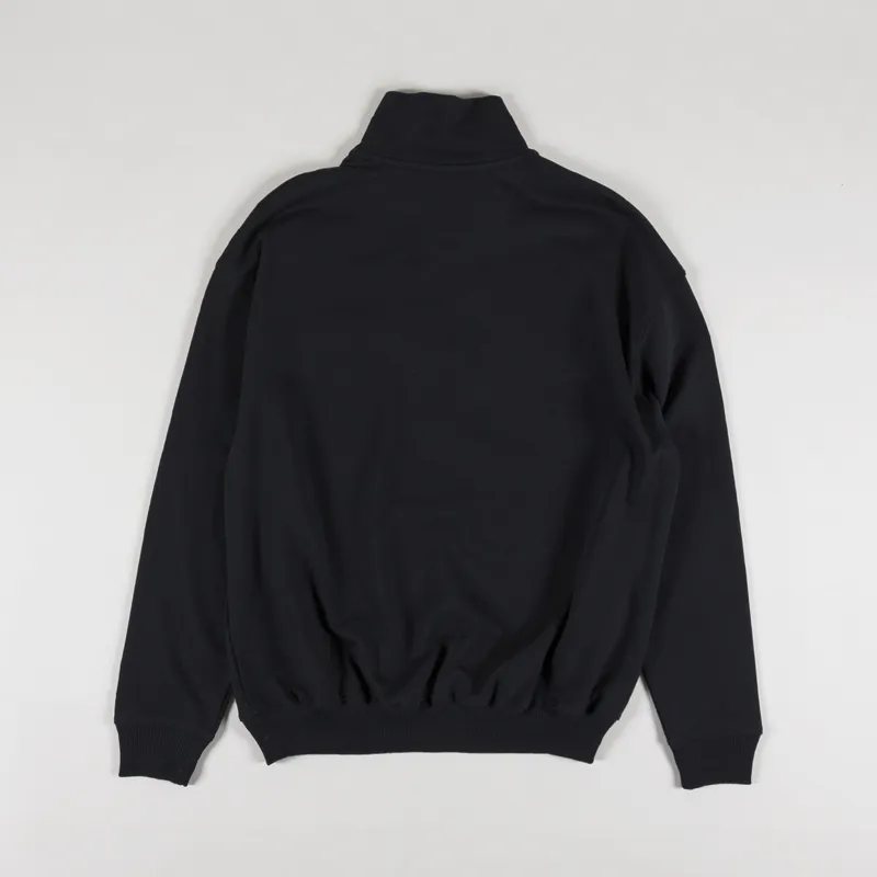 Percival Neptune Zip Sweatshirt Black-1