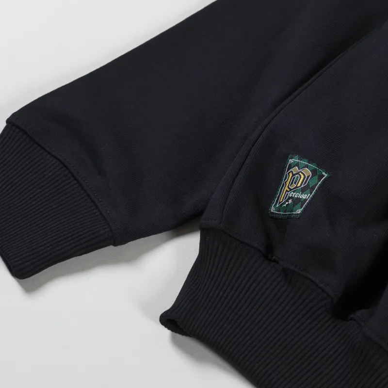 Percival Neptune Zip Sweatshirt Black-2