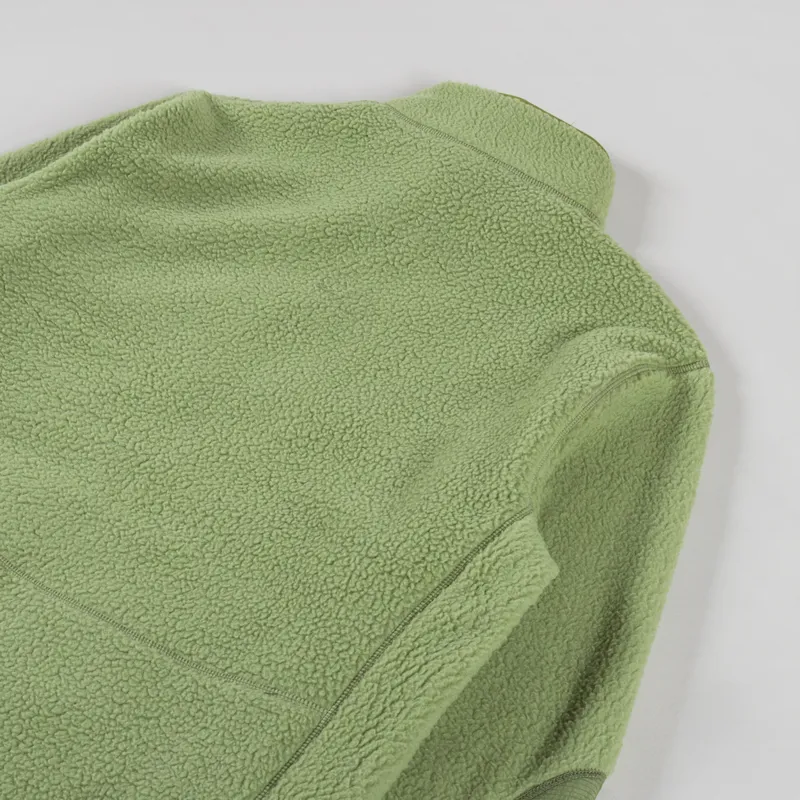 Purple Mountain Observatory Sherpa Zip Through Fleece Sage-8