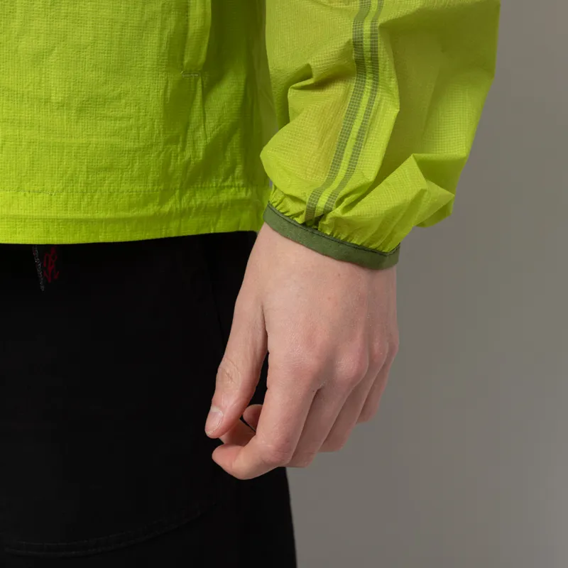 Purple Mountain Observatory Breeze Jacket Lime Black Ombre Print-10