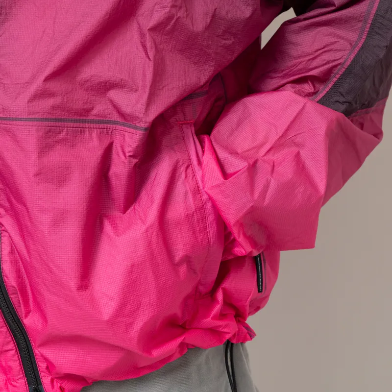 Purple Mountain Observatory Breeze Jacket Raspberry Black Ombre-8