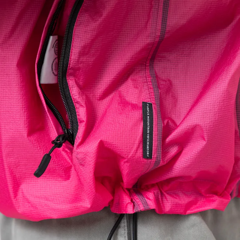 Purple Mountain Observatory Breeze Jacket Raspberry Black Ombre-6