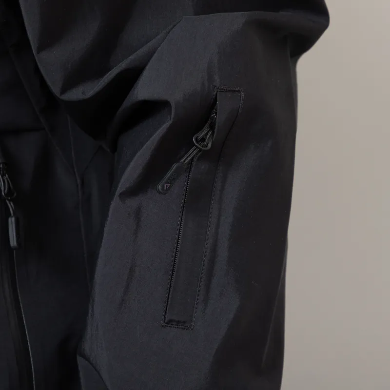 Purple Mountain Observatory 3L Hard Shell Jacket Black-11