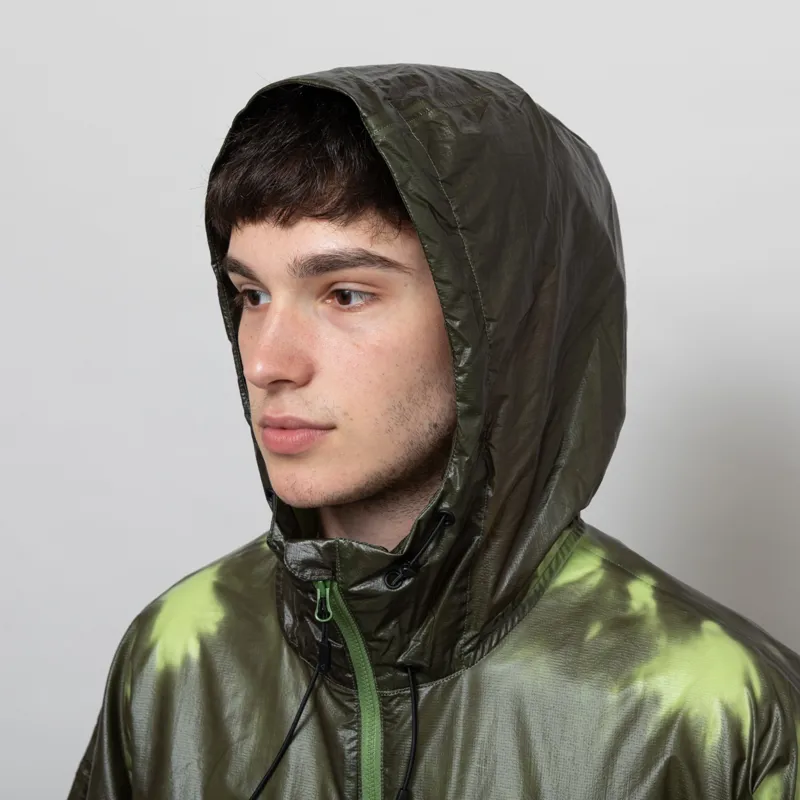 Purple Mountain Observatory Heat Reactive Breeze Jacket Khaki Lime-6