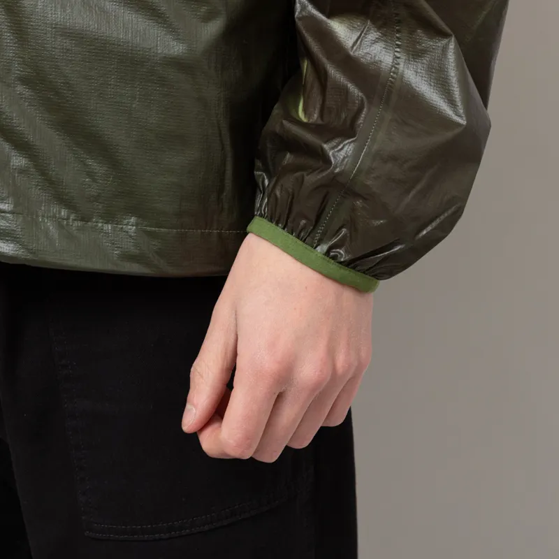 Purple Mountain Observatory Heat Reactive Breeze Jacket Khaki Lime-9