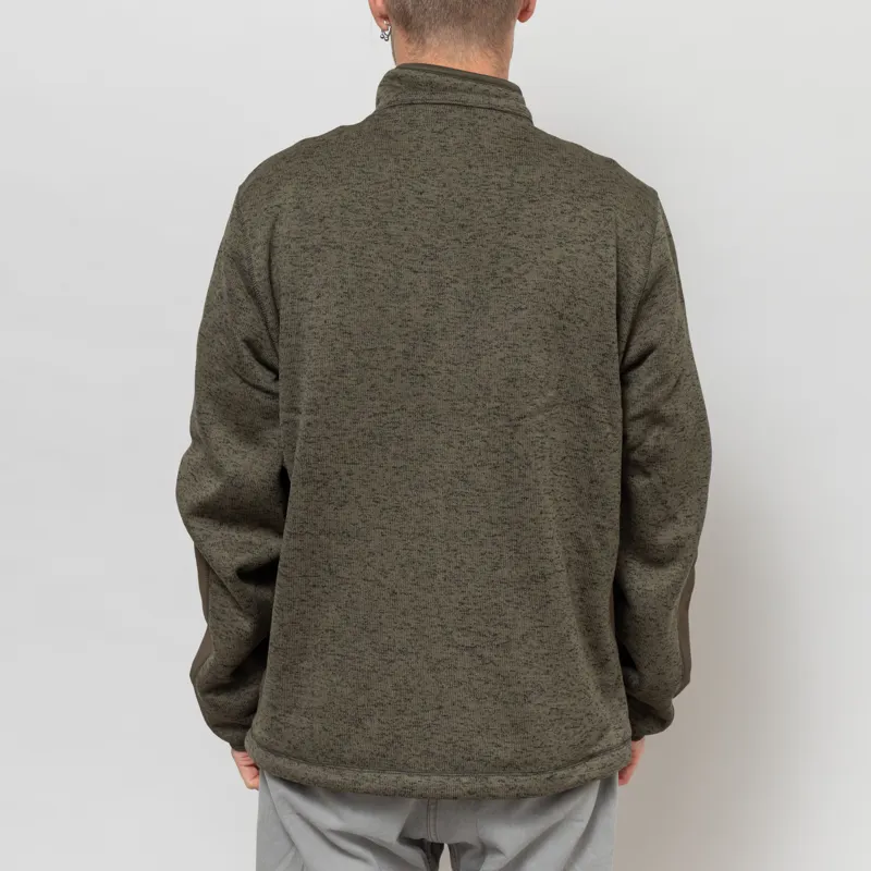 Purple Mountain Observatory Solo Fleck Fleece Dark Olive-3