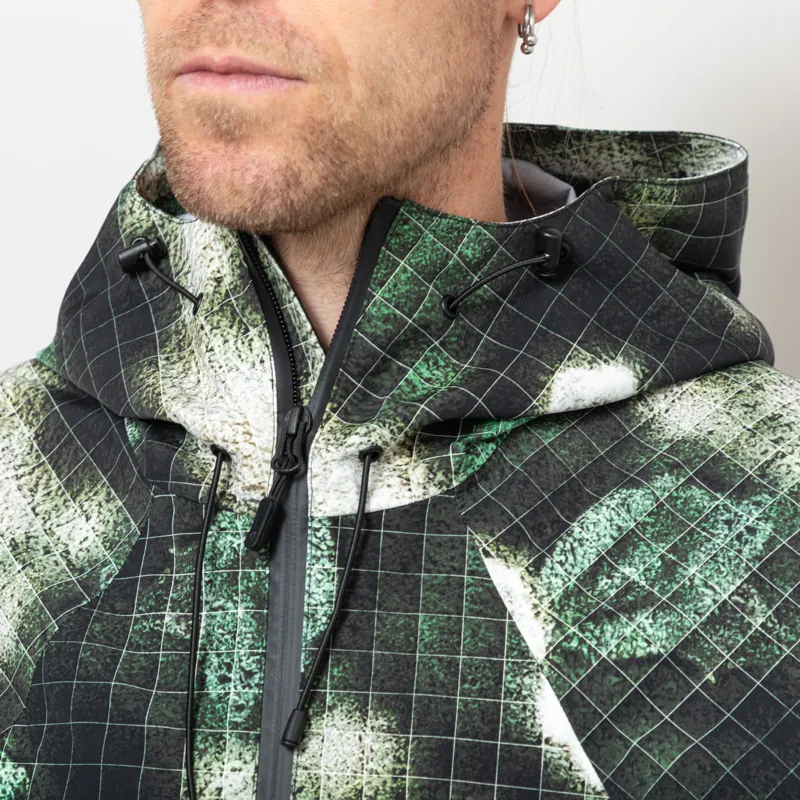 Purple Mountain Observatory 3L Hard Shell Jacket Frosted Floral-6