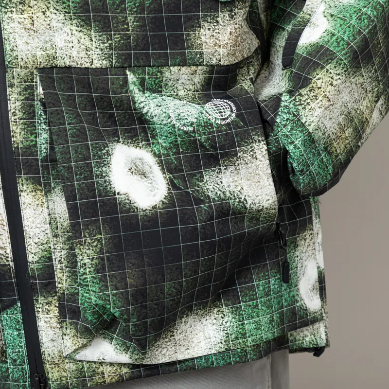 Purple Mountain Observatory 3L Hard Shell Jacket Frosted Floral-9