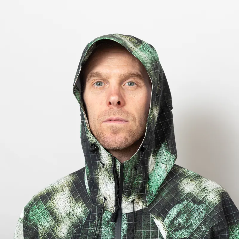 Purple Mountain Observatory 3L Hard Shell Jacket Frosted Floral-5