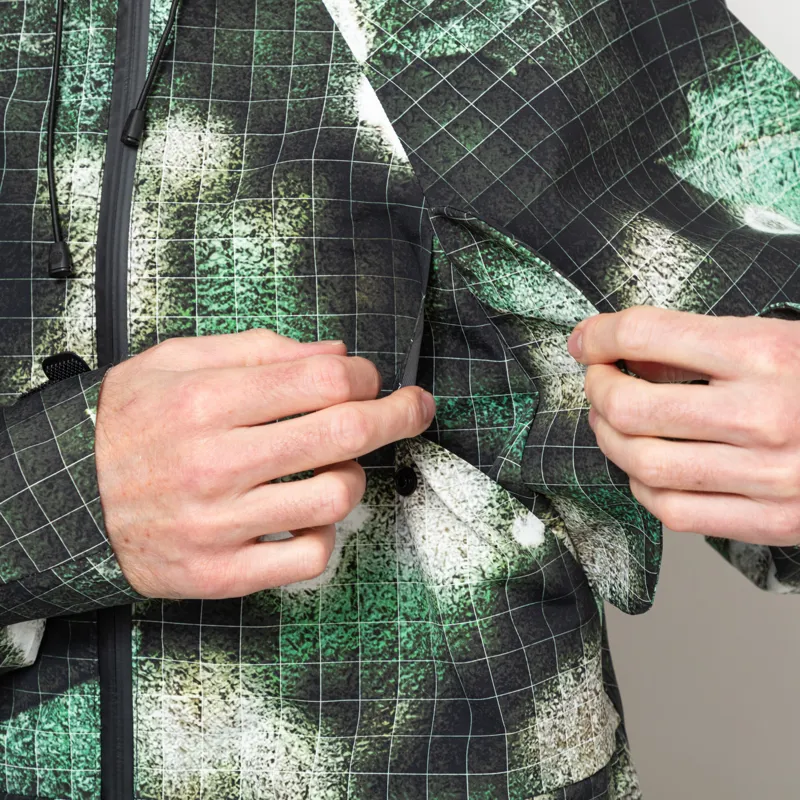 Purple Mountain Observatory 3L Hard Shell Jacket Frosted Floral-8