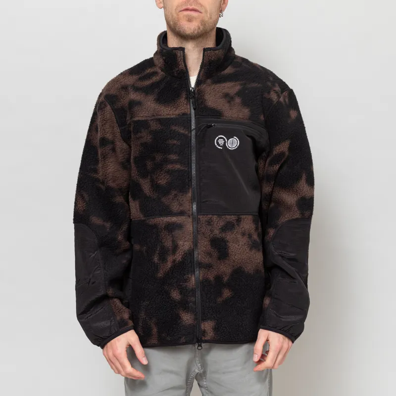 Purple Mountain Observatory Borg Sherpa Fleece Ice Dye