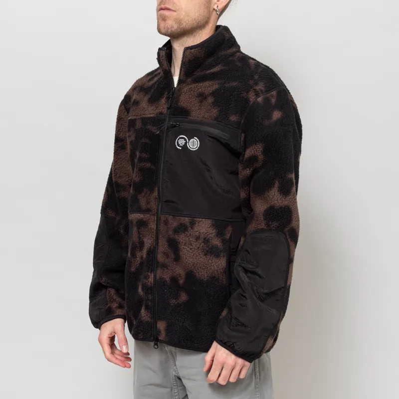 Purple Mountain Observatory Borg Sherpa Fleece Ice Dye-1