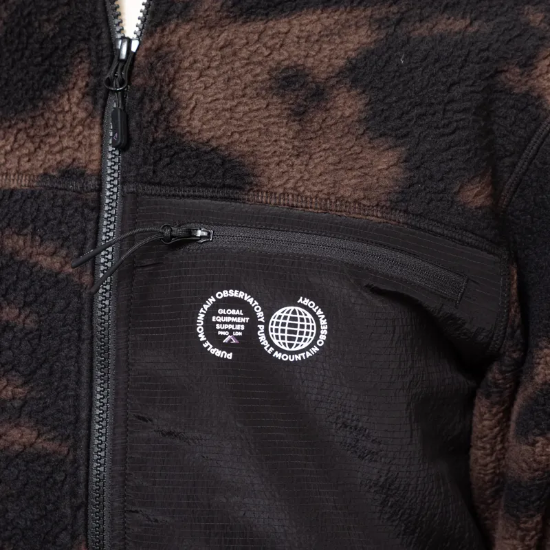 Purple Mountain Observatory Borg Sherpa Fleece Ice Dye-6