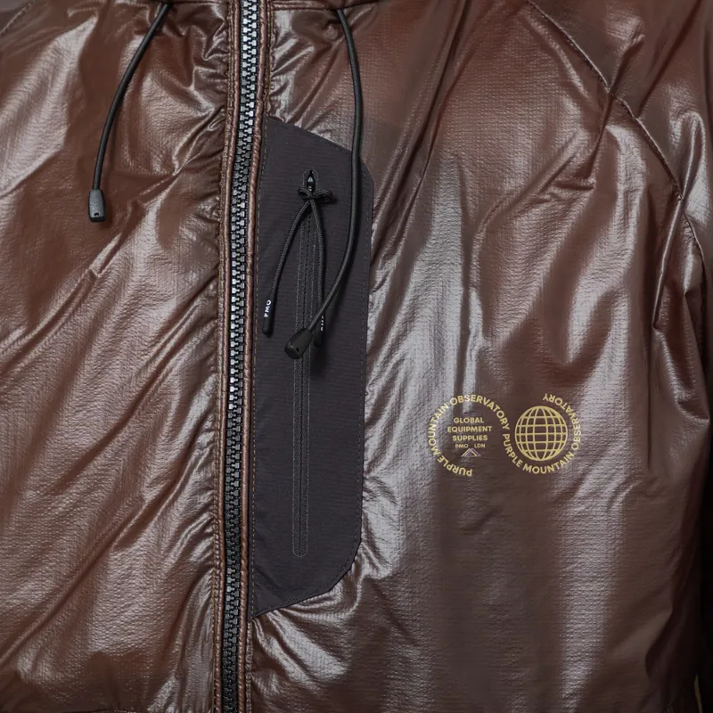 Purple Mountain Observatory Obsidian Shield Puffer Dark Olive-11