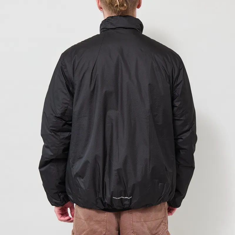 Purple Mountain Observatory Peaks Funnel Jacket Black-3