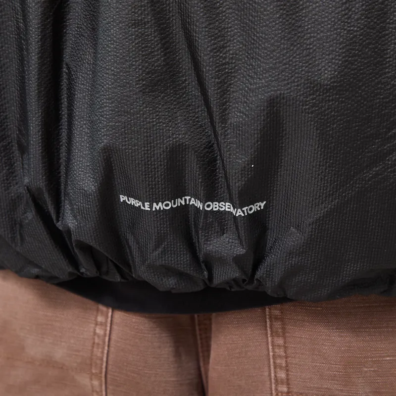 Purple Mountain Observatory Peaks Funnel Jacket Black-4
