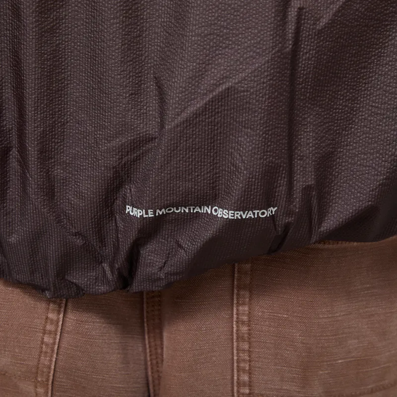 Purple Mountain Observatory Peaks Funnel Jacket Brown-4