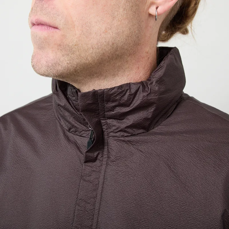 Purple Mountain Observatory Peaks Funnel Jacket Brown-5
