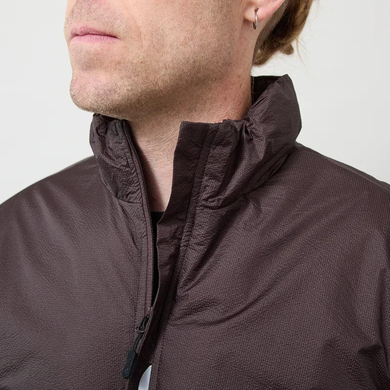 Purple Mountain Observatory Peaks Funnel Jacket Brown-6