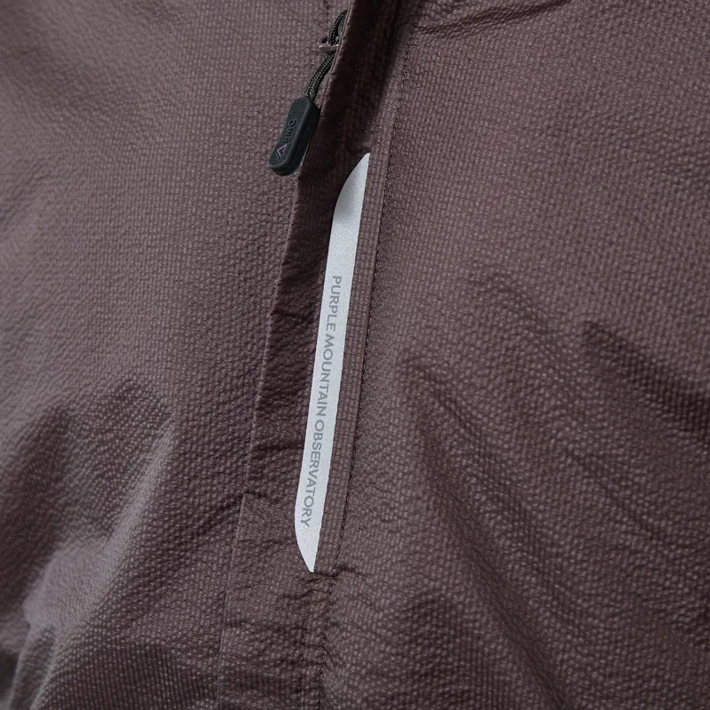 Purple Mountain Observatory Peaks Funnel Jacket Brown-7